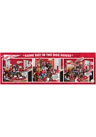Detroit Red Wings 1000 Piece Purebread Fans Game Day Dog House Puzzle