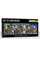 St Louis Blues 1000 Piece Purebread Fans Game Day Dog House Puzzle