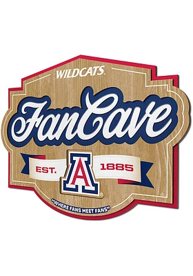 Arizona Wildcats Fan Cave Sign