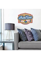 Kansas Jayhawks Fan Cave Sign - Red