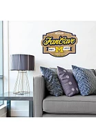 Michigan Wolverines Fan Cave Sign - Blue