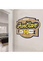 Michigan Wolverines Fan Cave Sign - Blue