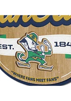 Notre Dame Fighting Irish Fan Cave Sign - Blue