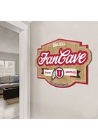 Utah Utes Fan Cave Sign