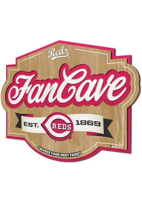 Cincinnati Reds Fan Cave Sign