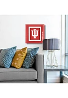 Indiana Hoosiers 12x12 3D Logo Sign