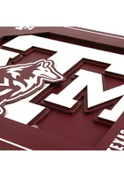 Texas A&M Aggies 12x12 3D Logo Sign - Red