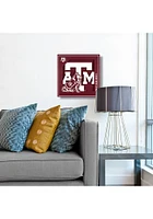 Texas A&M Aggies 12x12 3D Logo Sign - Red