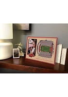 Arkansas Razorbacks Stadium View 4x6 Picture Frame - Black