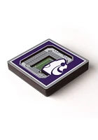 K-State Wildcats 3D Stadium View Magnet