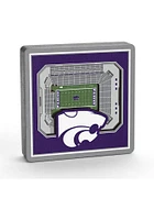 K-State Wildcats 3D Stadium View Magnet