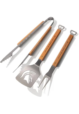 Michigan State Spartans 3 Piece BBQ Tool Set