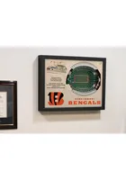 Cincinnati Bengals 3D Stadium View Wall Art