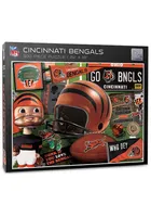 Cincinnati Bengals Retro Puzzle