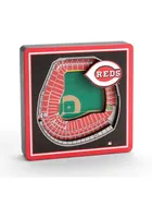 Cincinnati Reds 3D Stadium View Magnet