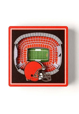Cleveland Browns 3D Stadium View Magnet