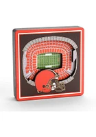 Cleveland Browns 3D Stadium View Magnet