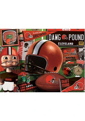 Cleveland Browns Retro Puzzle