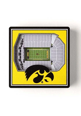 Iowa Hawkeyes 3D Stadium View Magnet