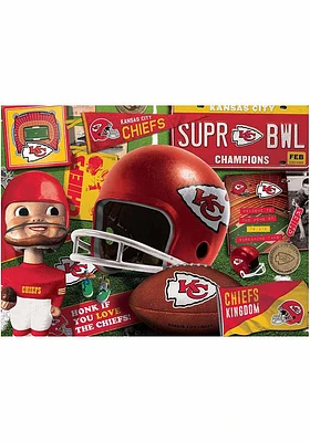 Kansas City Chiefs Retro Puzzle