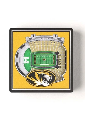 Missouri Tigers 3D Stadium View Magnet