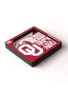 Oklahoma Sooners 3D Logo Magnet