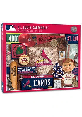 St Louis Cardinals Retro Puzzle