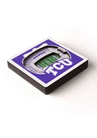 TCU Horned Frogs 3D Stadium View Magnet