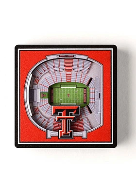 Texas Tech Red Raiders 3D Stadium View Magnet