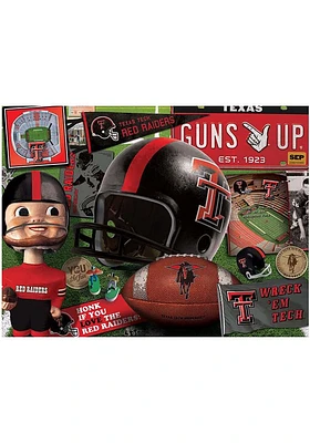 Texas Tech Red Raiders Retro Puzzle