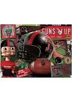 Texas Tech Red Raiders Retro Puzzle