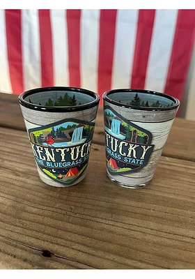 Kentucky Badge Shot Glass