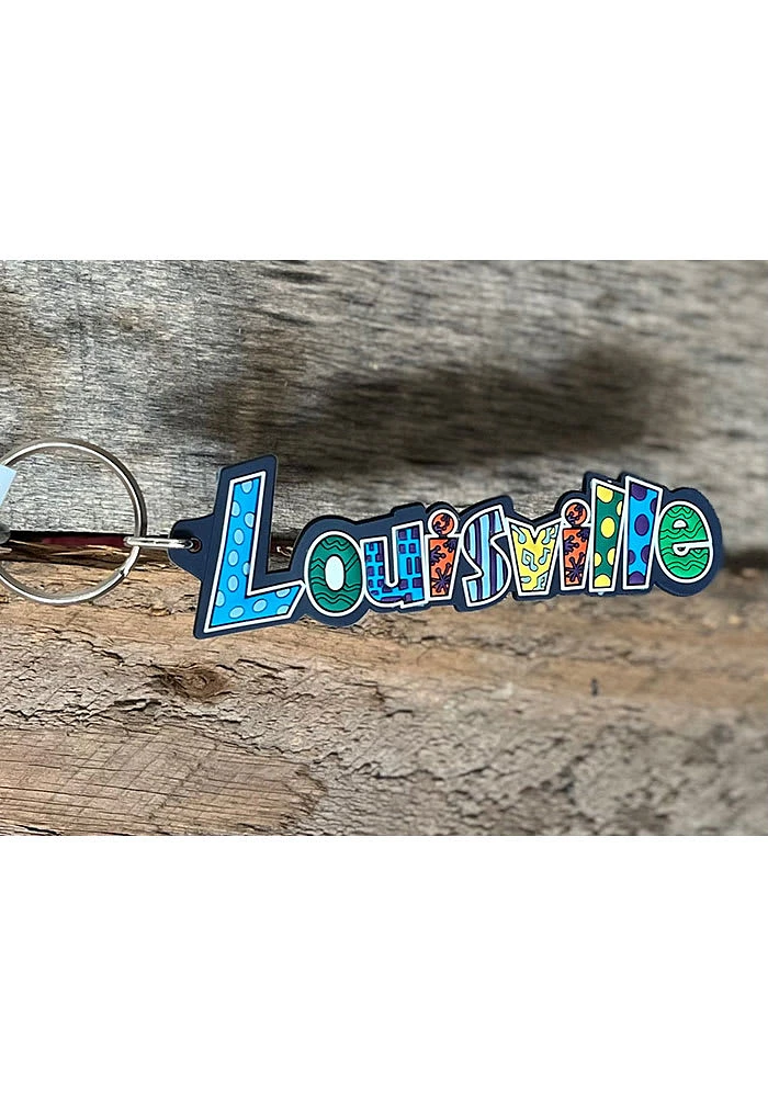 Louisville Lousiville Fancy Keychain