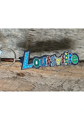 Louisville Lousiville Fancy Keychain
