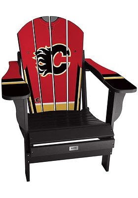 Calgary Flames Jersey Adirondack Beach Chairs