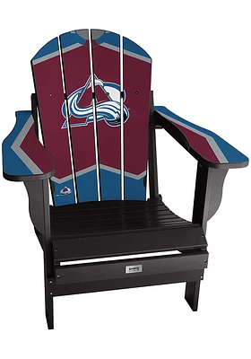 Colorado Avalanche Jersey Adirondack Beach Chairs
