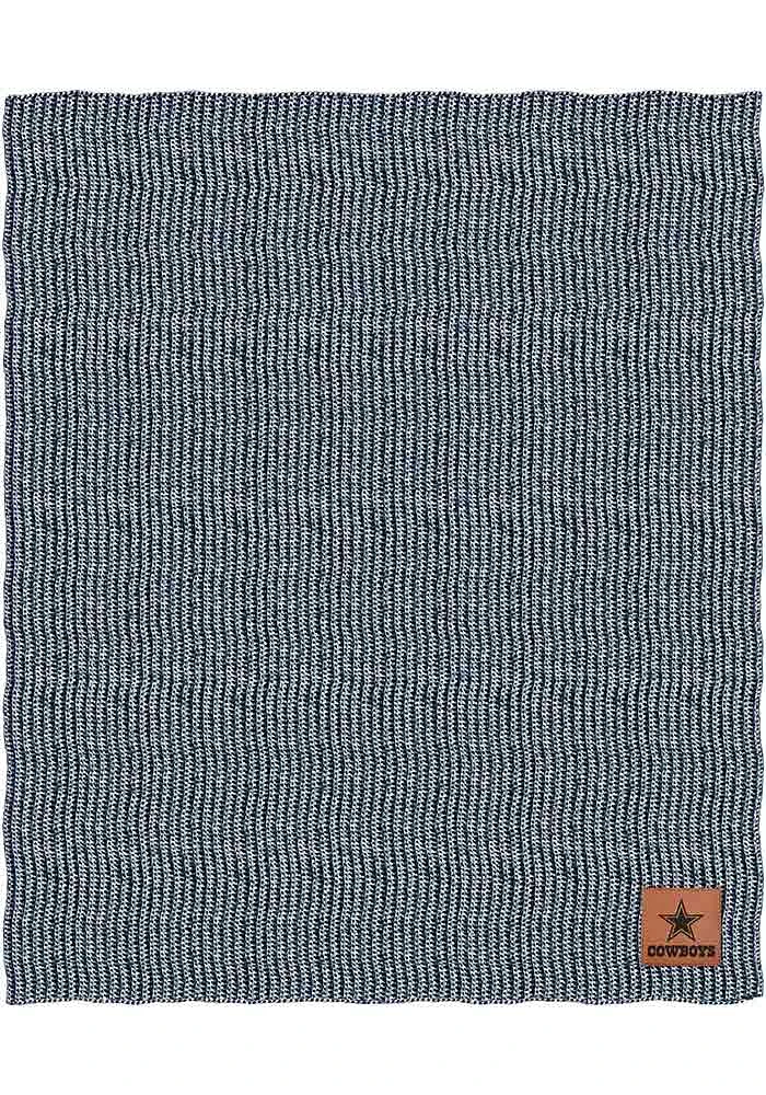 Dallas Cowboys Two Tone Knit Fleece Blanket