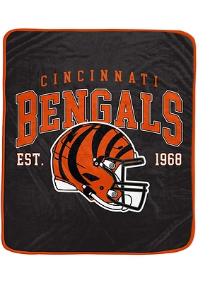 Cincinnati Bengals 50x60 Vintage Arch Fleece Blanket