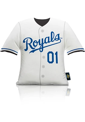 Kansas City Royals Plushlete Big League Jersey Throw Pillow - Blue