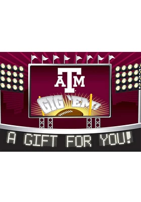 Texas A&M Aggies Gift Card