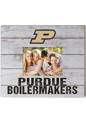Purdue Boilermakers Team Spirit Picture Frame - White