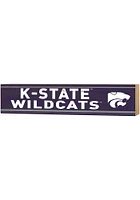 KH Sports Fan K-State Wildcats Spirit Block Sign - Purple