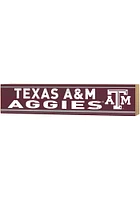 KH Sports Fan Texas A&M Aggies Spirit Block Sign - Red