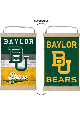 KH Sports Fan Baylor Bears Reversible Banner Sign
