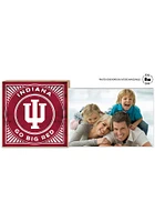 Indiana Hoosiers Floating Sign Picture Frame - Crimson
