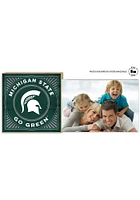 Michigan State Spartans Floating Sign Picture Frame - Green