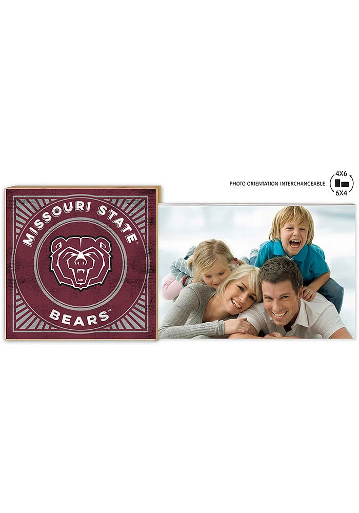 Missouri State Bears Floating Sign Picture Frame - Maroon