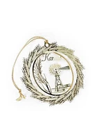 Kansas Windmill Wheat Ornament