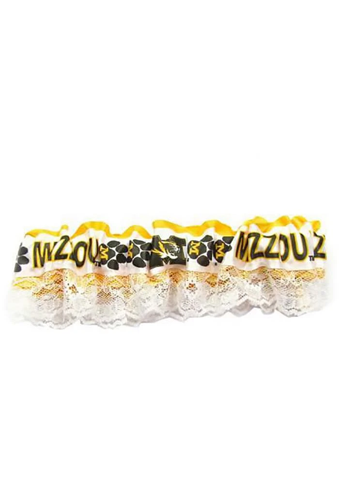 Missouri Tigers Yellow Womens Garter