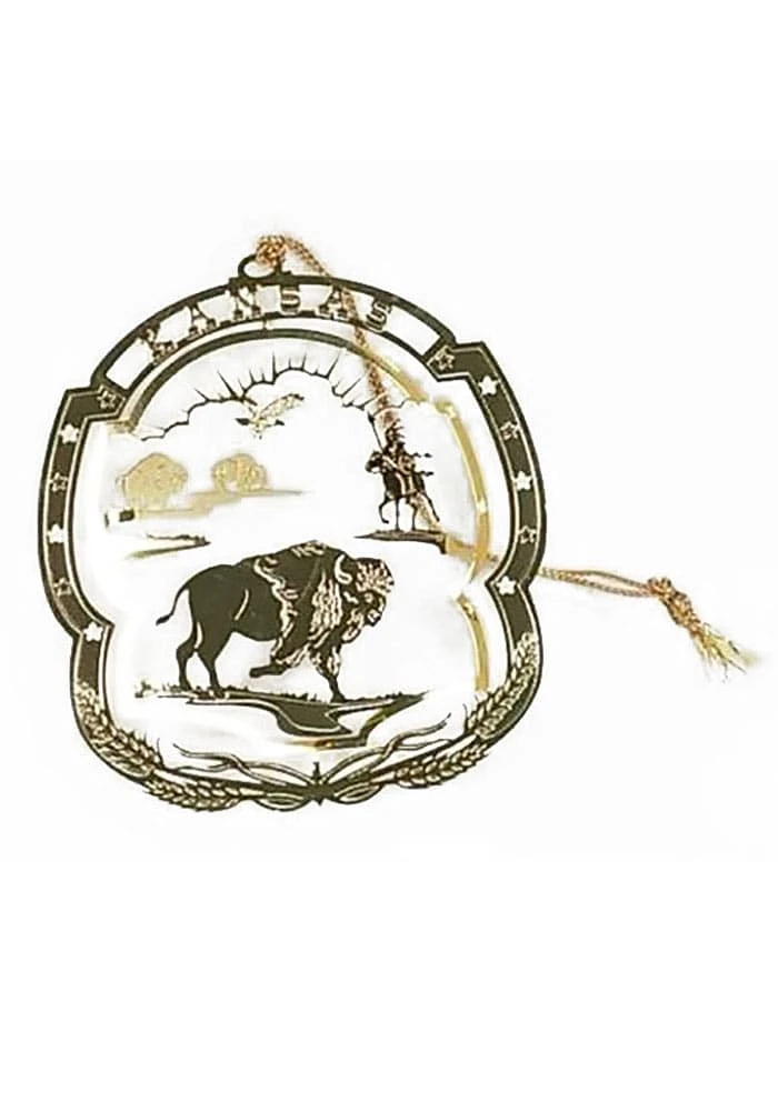 Kansas Kansas Icons Design Ornament